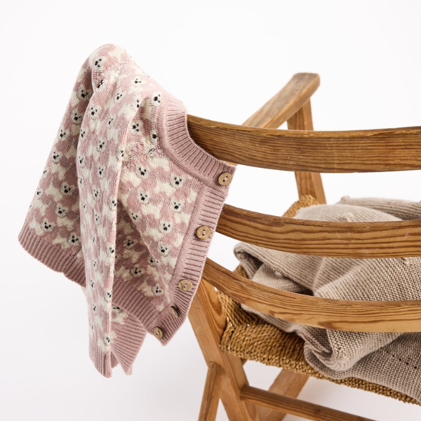 Smallstuff Cardigan merino AO Dogs