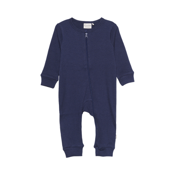 Minymo Jumpsuit LS Rib