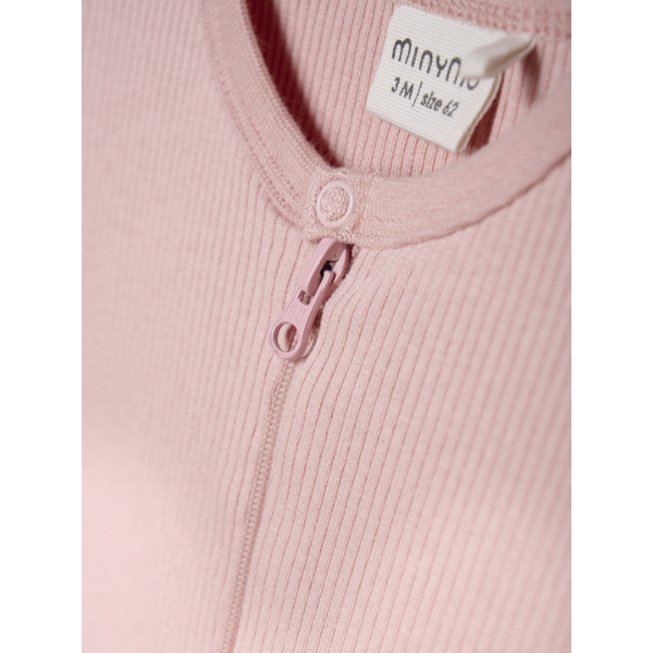 Minymo Jumpsuit LS Rib