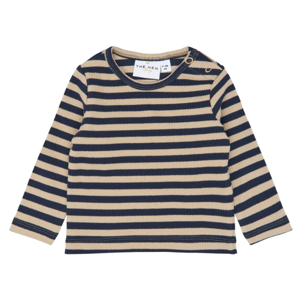TNSB Fro rib tee Navy blazer
