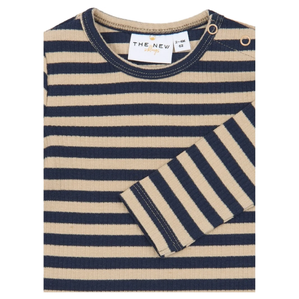 TNSB Fro rib tee Navy blazer