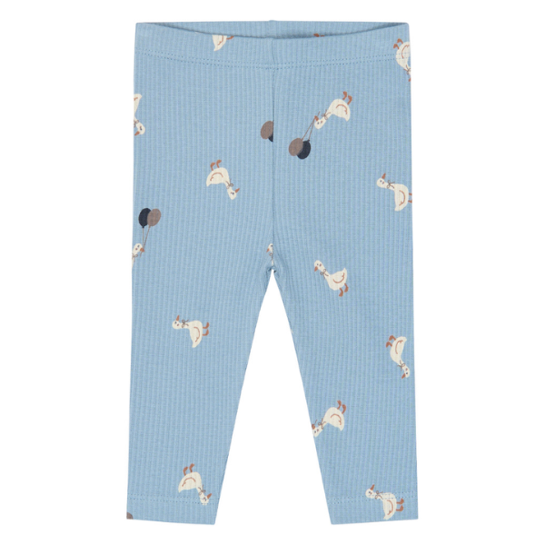 TNSB Vito rib leggings Ashley blue