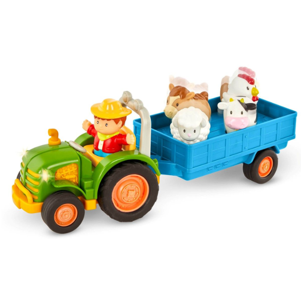 B.Toys Battat traktor med dyr og lys/lyd