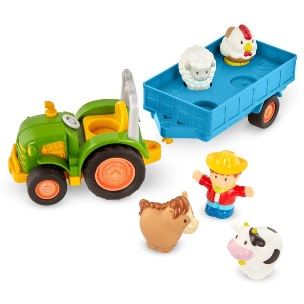 B.Toys Battat traktor med dyr og lys/lyd