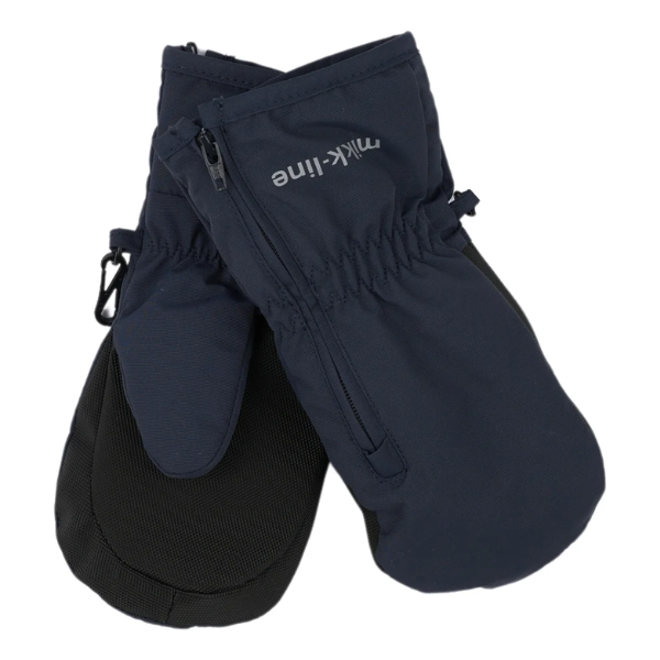 Mikkline Nylon vøttir v/lýnlás Blue nights