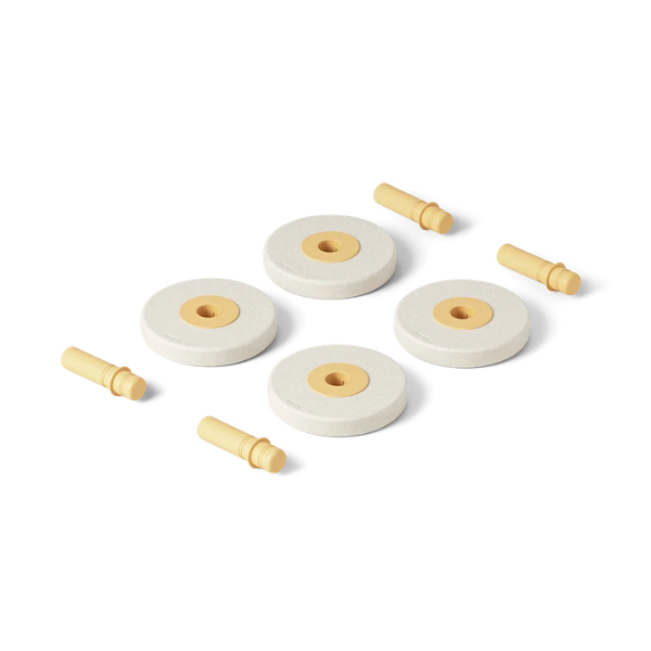 MODU Foam wheels sand grey/honey yellow