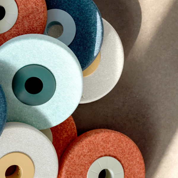 MODU Foam wheels sand grey/honey yellow