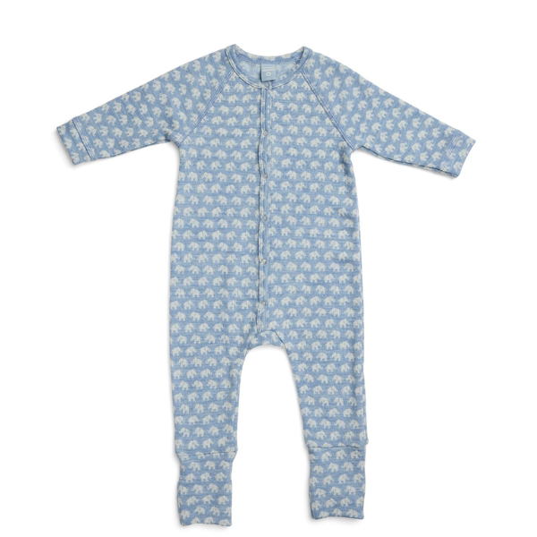 Smallstuff nightsuit blue elephants