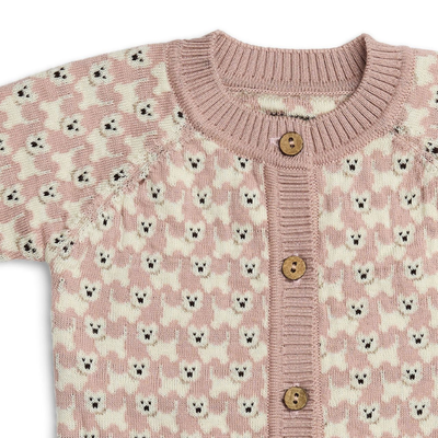Smallstuff Cardigan merino AO Dogs