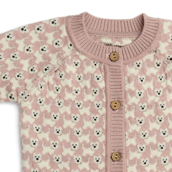 Smallstuff Cardigan merino AO Dogs