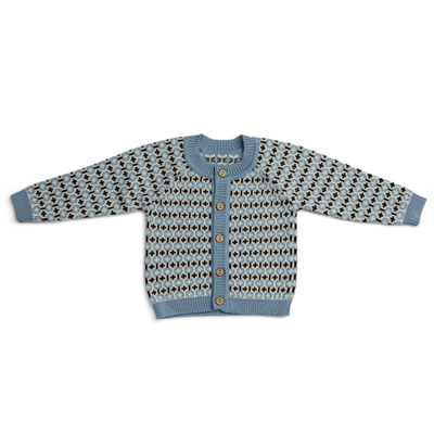 Smallstuff Cardigan merino Grafic