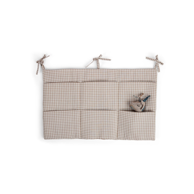 Smallstuff organizer Sandy gingham