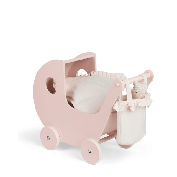 Smallstuff dukkuvognur soft rose
