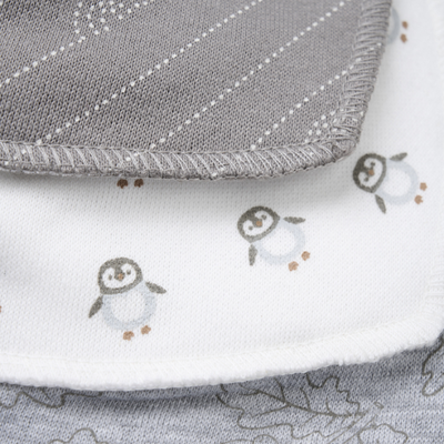 Pippi 3pk. slevklútar Grey melange