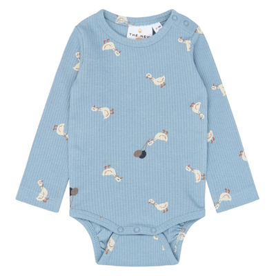 TNSB Vito l/s rib body Ashley gray