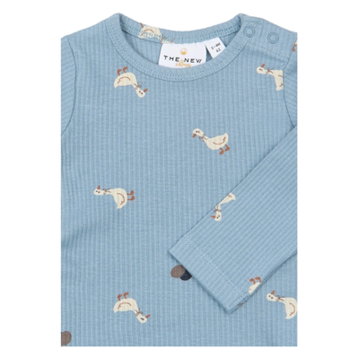 TNSB Vito l/s rib body Ashley gray