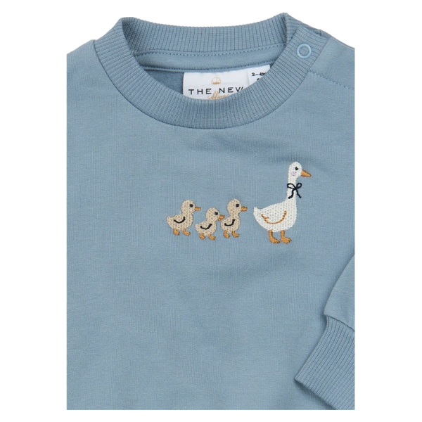 TNSB Varren sweatshirt Ashley blue