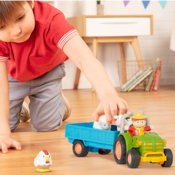 B.Toys Battat traktor med dyr og lys/lyd