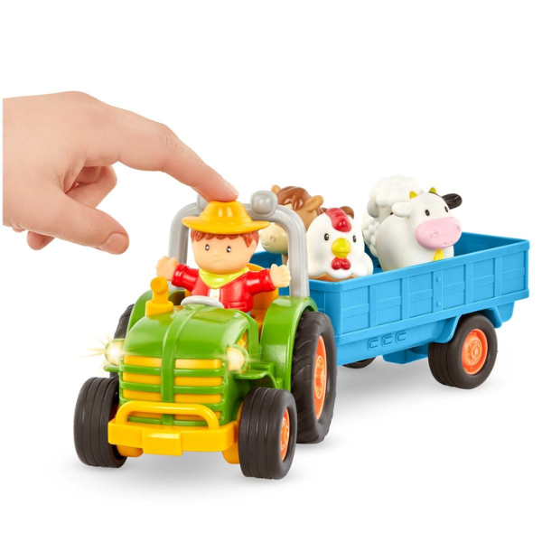 B.Toys Battat traktor med dyr og lys/lyd