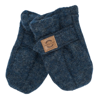 Mikkline Airwool vøttir Blue nights