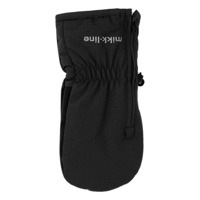 Mikkline Nylon vøttir v/lýnlás Black
