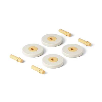MODU Foam wheels sand grey/honey yellow