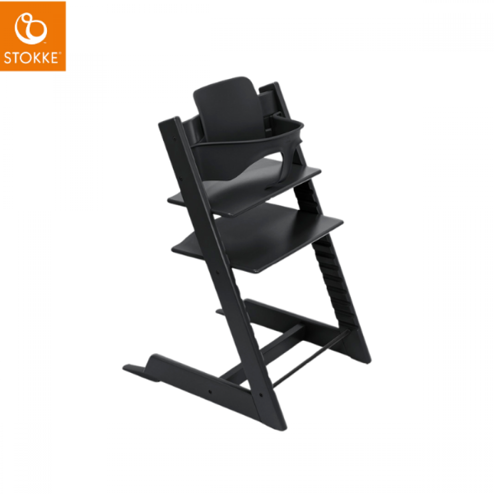 Stokke Tripp Trapp borðstólur Black