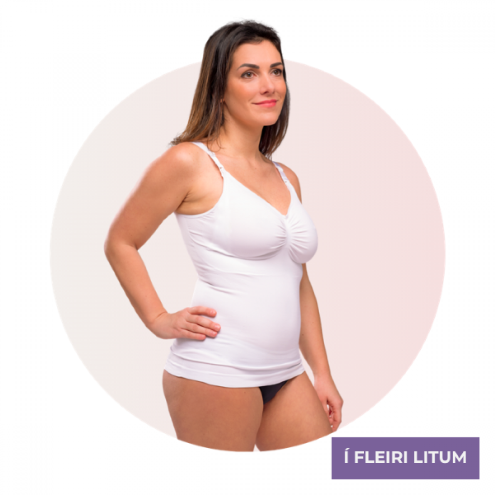 Nursing top w/ shapewear