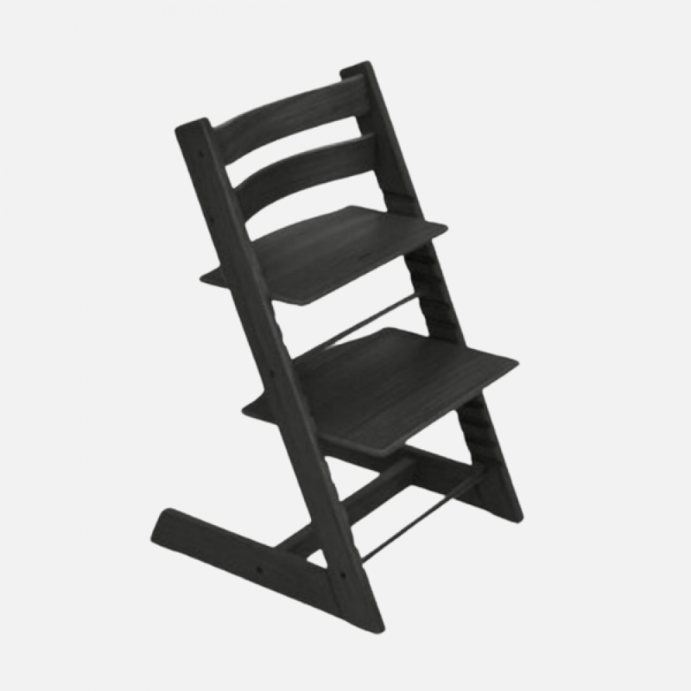 Stokke Tripp Trapp borðstólur Black Oak
