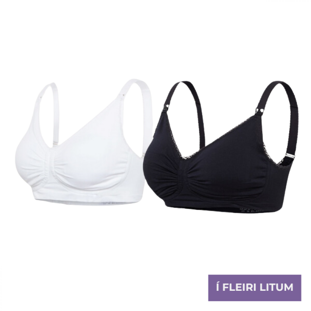 Maternity & nursing bra w/ padded gel support