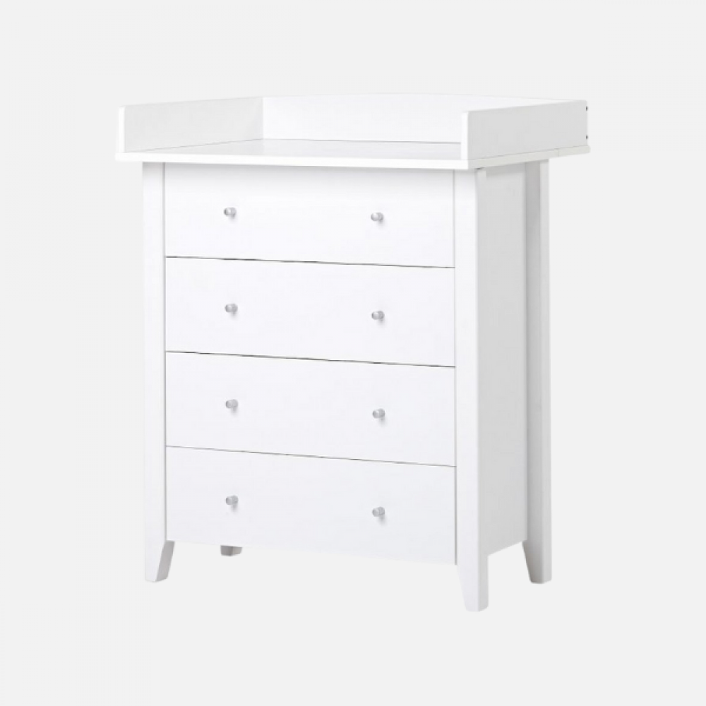 CHRISTIAN kommoda við skiftiborðsplátu