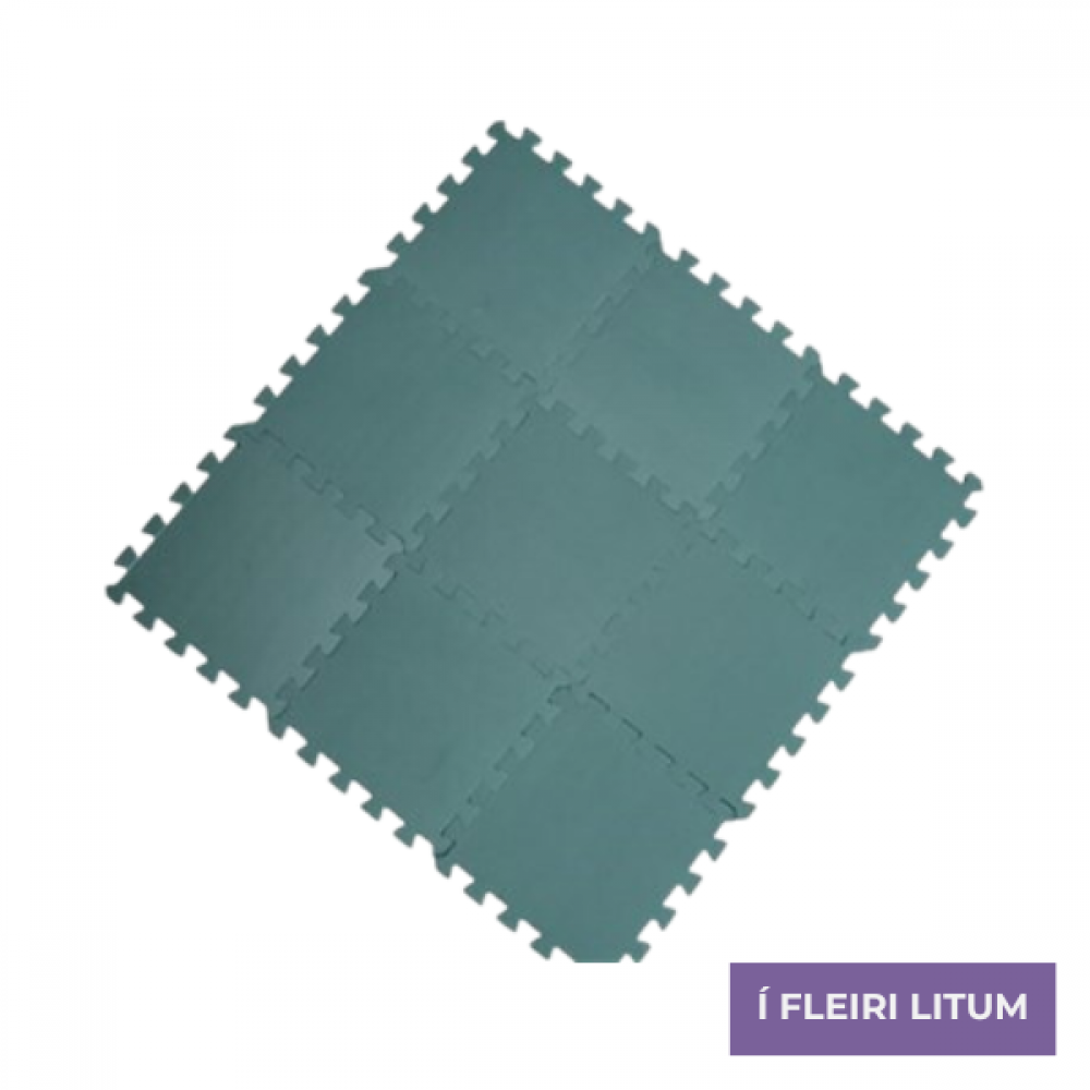 Spælimátta EVA skúm - 9 stk.