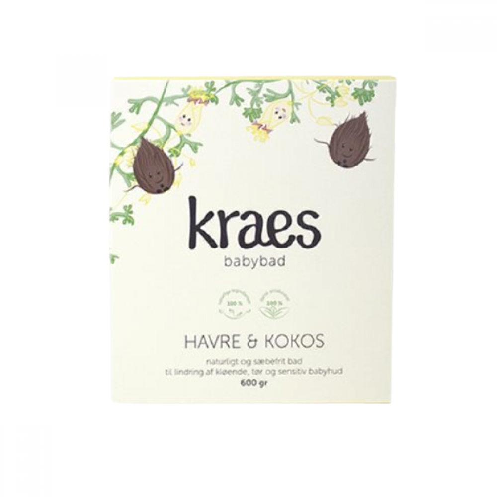 Kraes baby sápa havre og kokus - 600g
