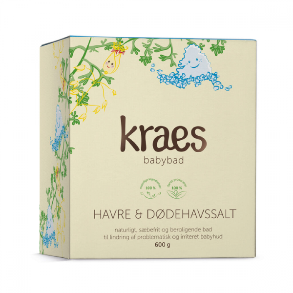 Kraes baby sápa havre&dødhavsalt - 600g