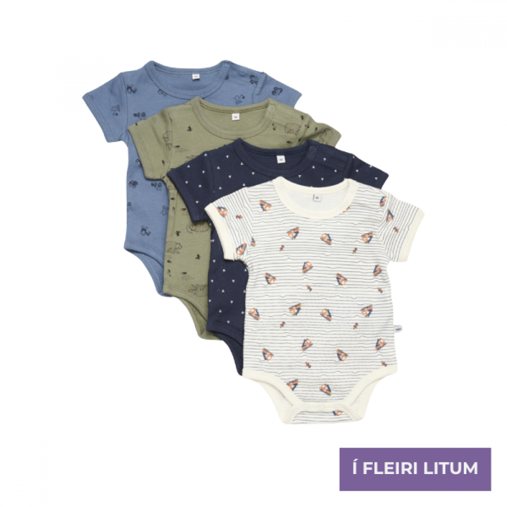 Buløld  4pk. v/stuttum ermum