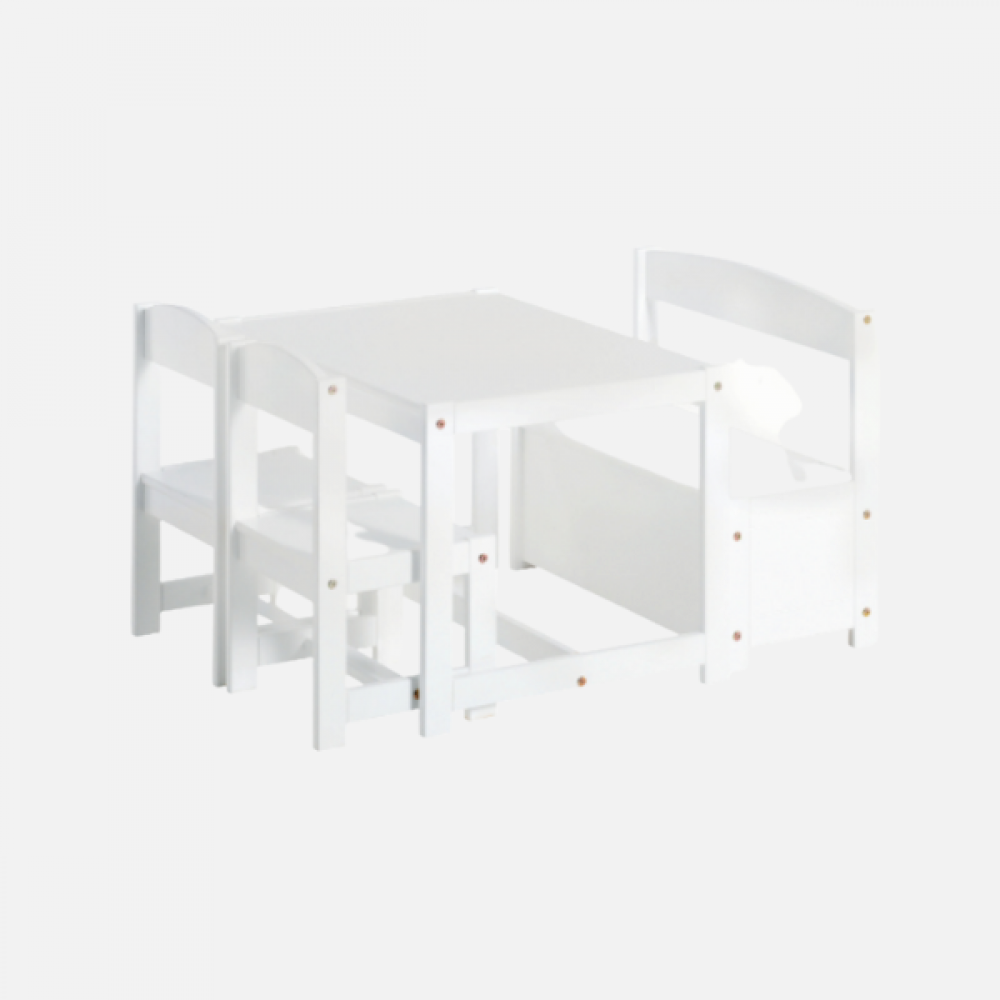 MATHILDE børnesæt stort, Hvid