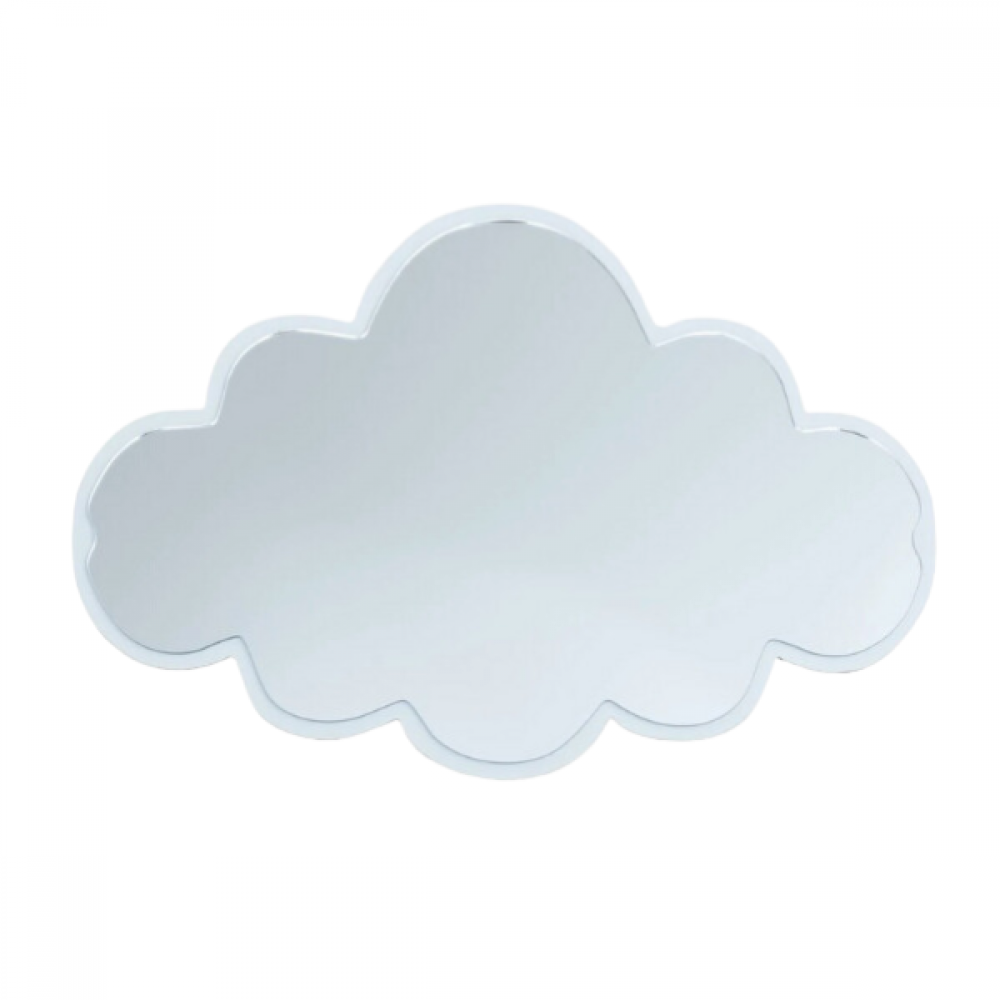 Cloud spegl -  Hvítt
