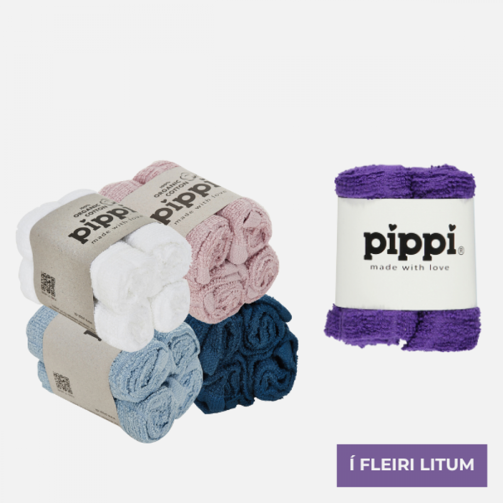 Lappar, einlittir - 4 pk.