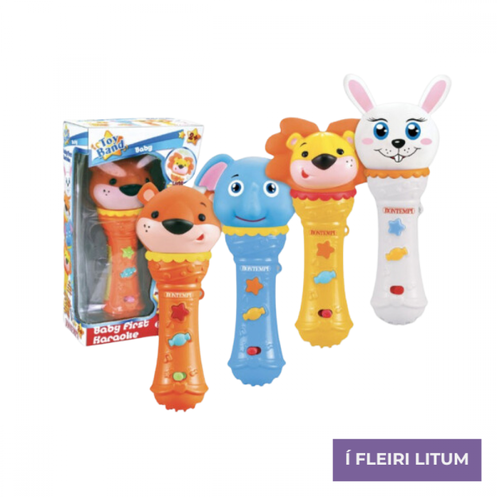 Mikrofon v/ljós og ljóð