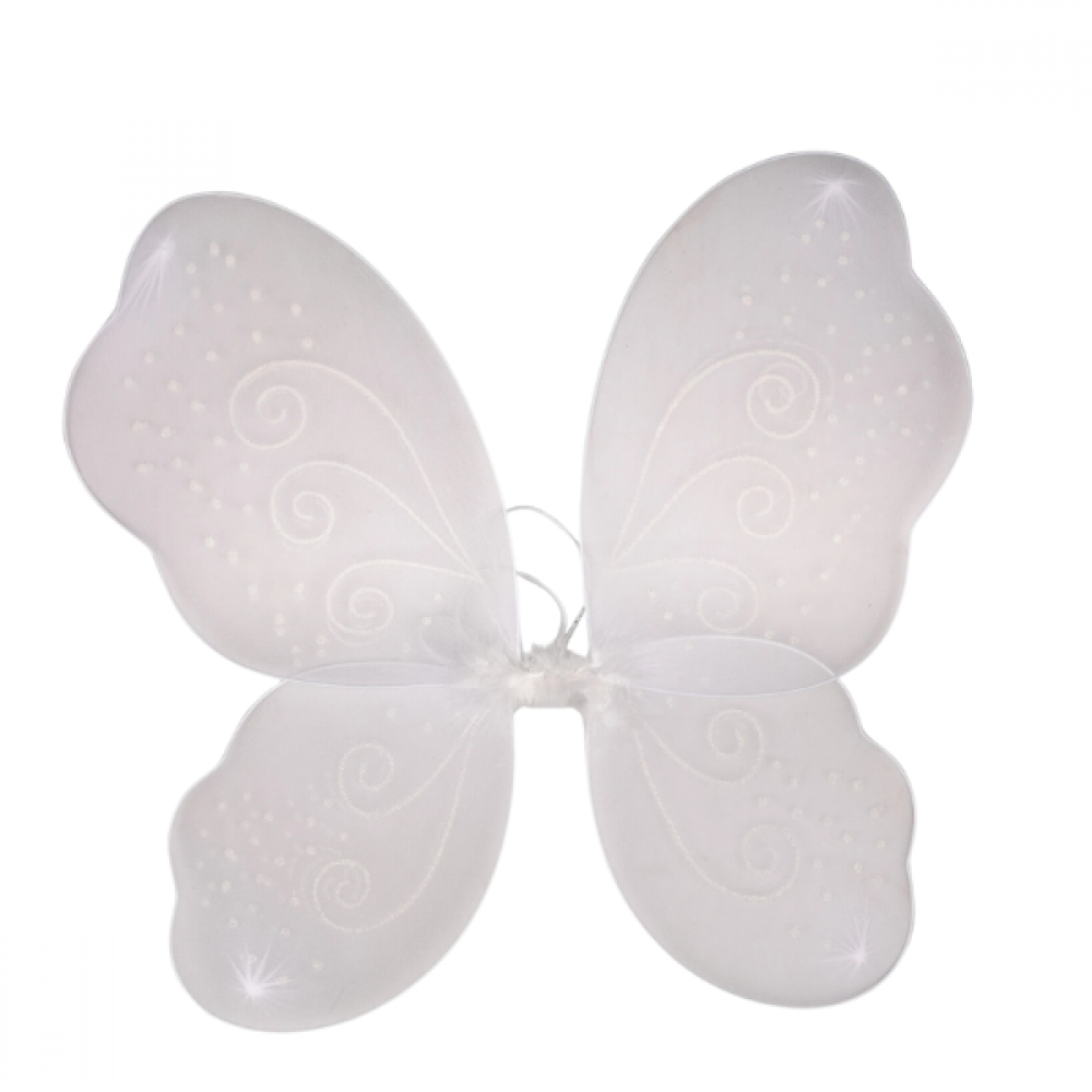 Sommerfuglevinge - Hvid