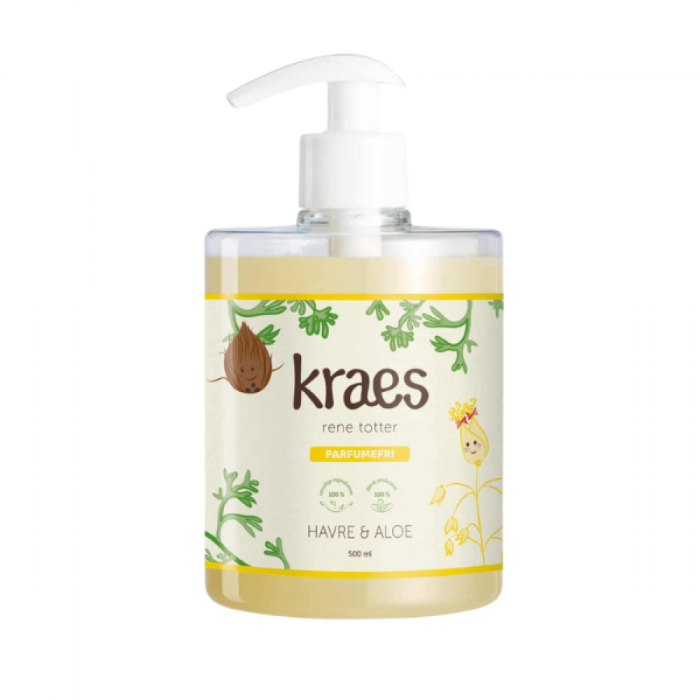 Kraes rene totter 500 ml. - parfumefri