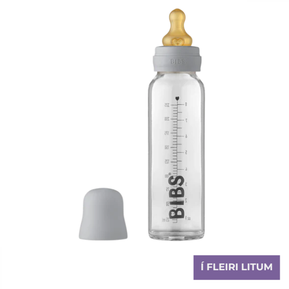 Bibs glas fløska 225 ml.