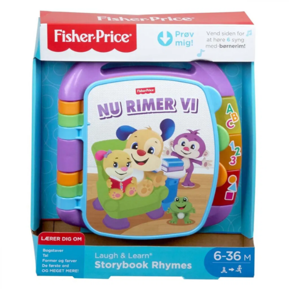 Fisher price - Flenn og lær bók