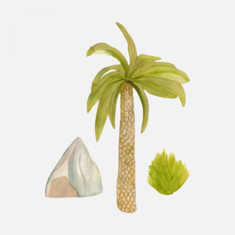 Wall stickers - coco palm tree