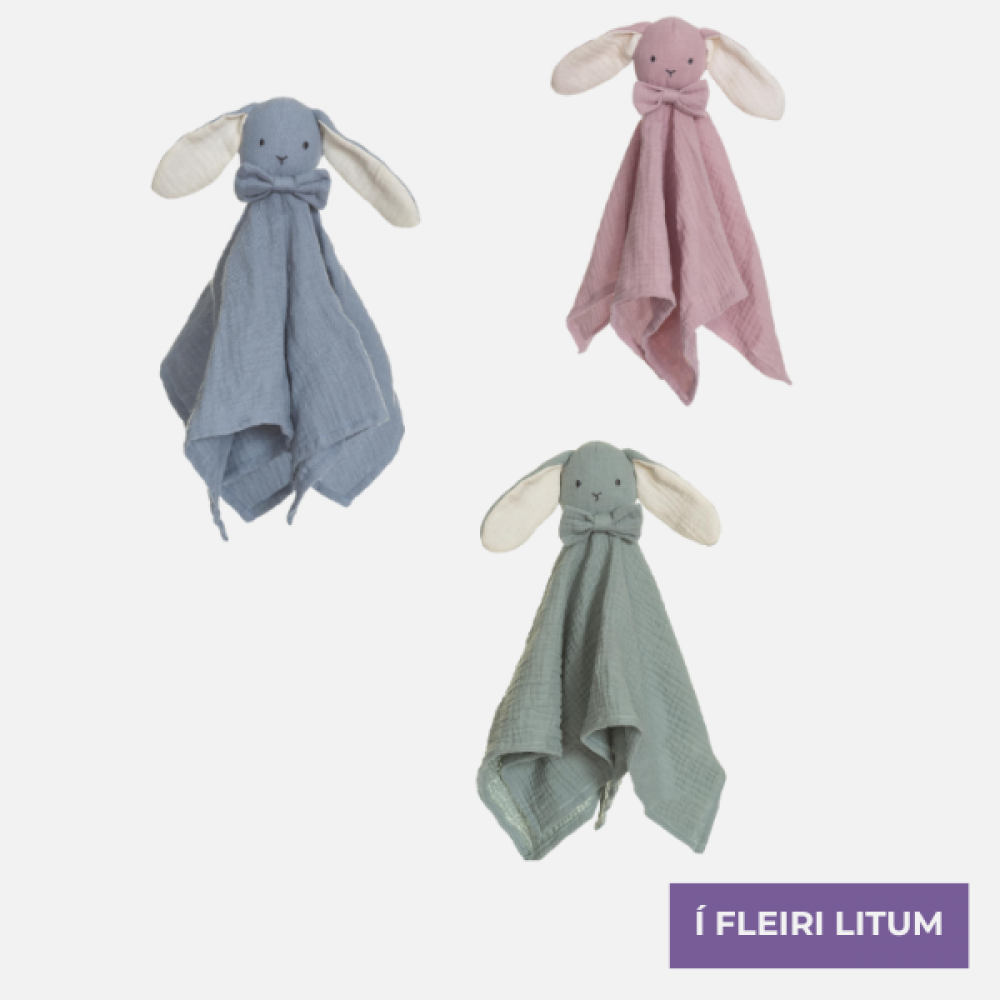 Suttuklútur kanin - bummull