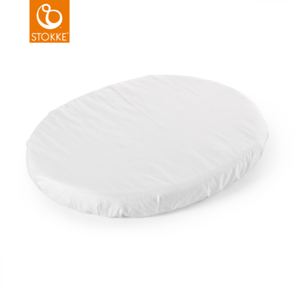 Sleepi Mini Fitted Sheet   White