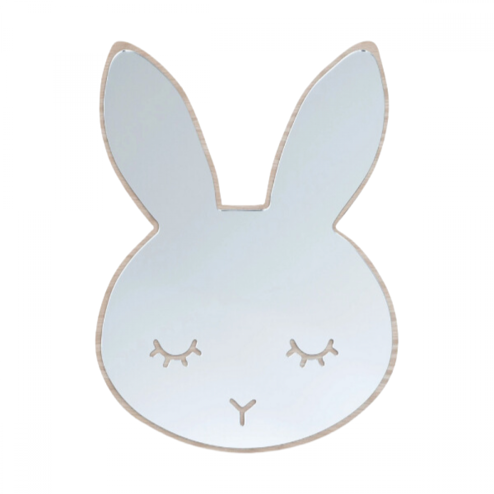 Bunny sleepy spegl - Eik