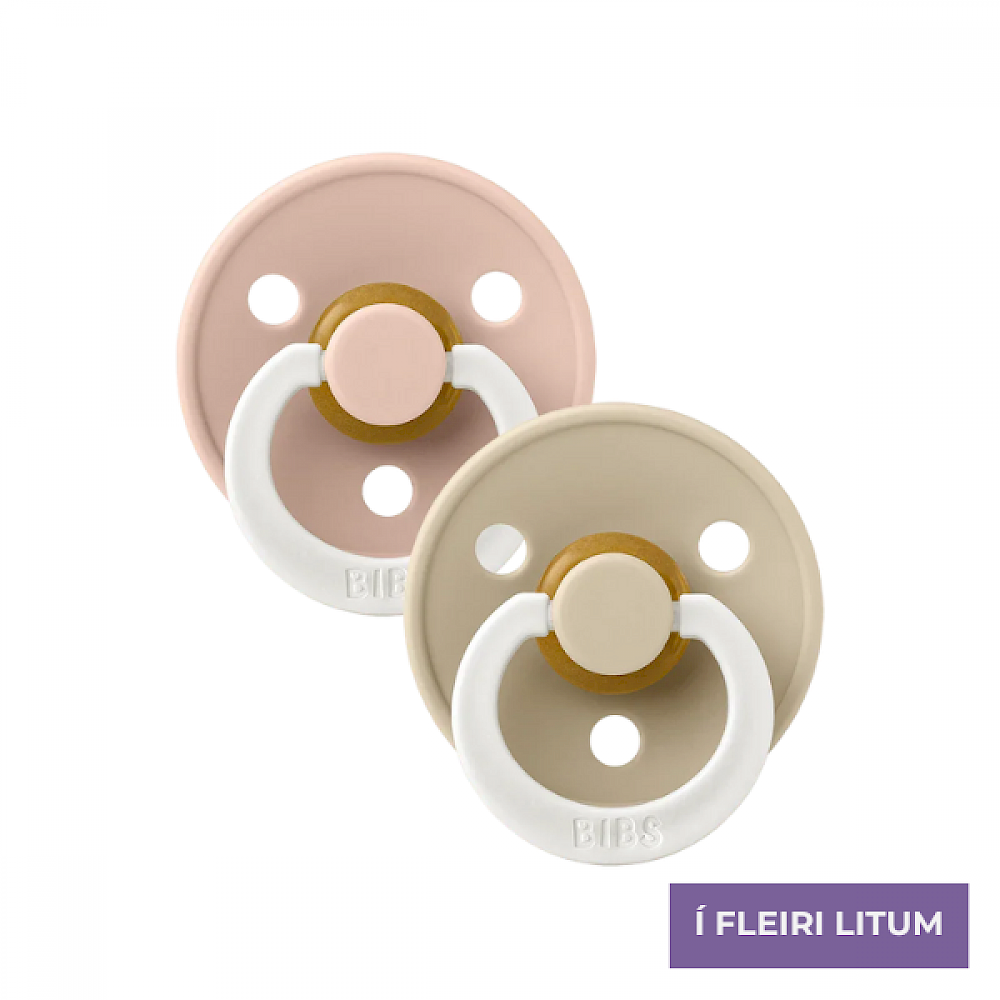 Bibs suttur 2pk. str. 2 - Glow