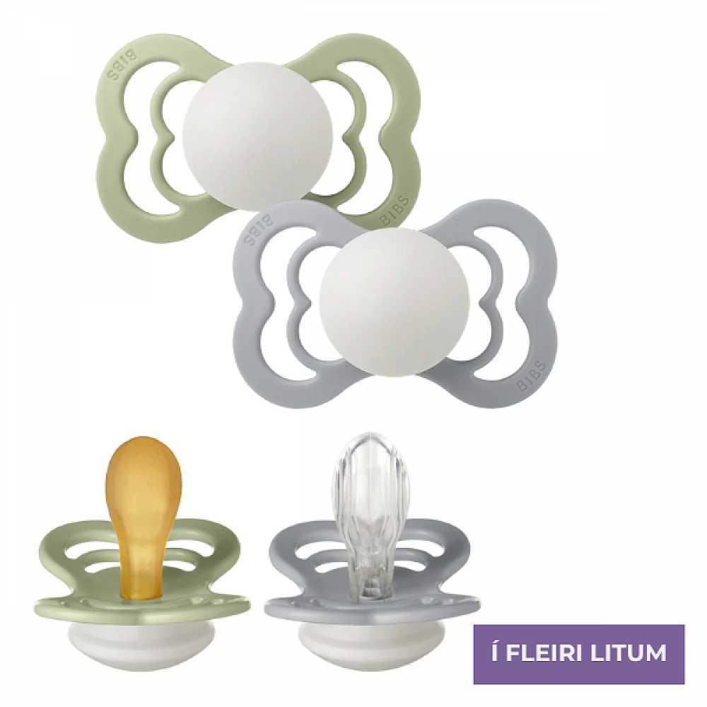 Bibs Supreme 2pk. str. 1 - Glow