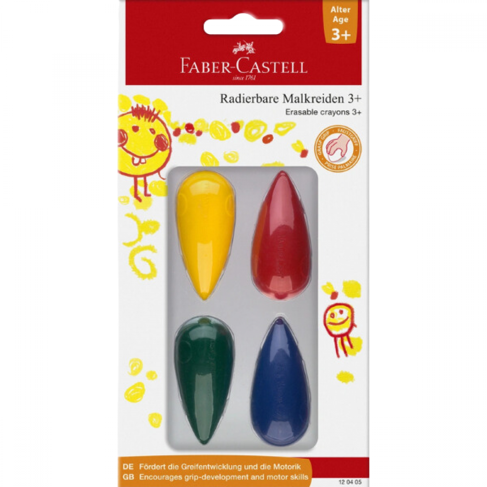 Krit til børn 3+  - 4 stk. í pk.